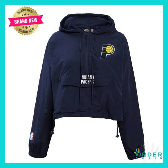 Jackets & Blazers - NBA Classic Wind Jacket Retro Sportswear Chic Lightweight 1/2 Zip Urban Fashion